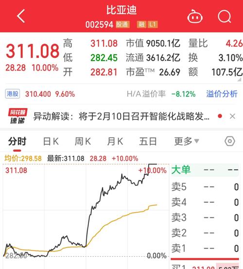 新澳2025年最新版资料柳媚花明:比亚迪股价跌超8%
